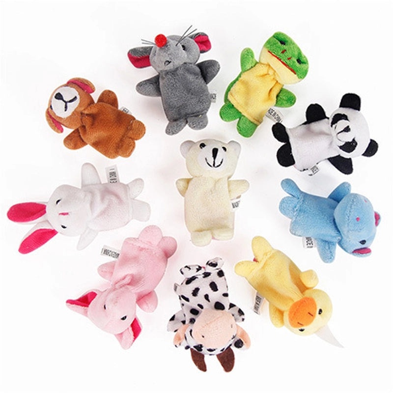 Cute Mini Plush Finger Dolls for Kids|Children's Toys