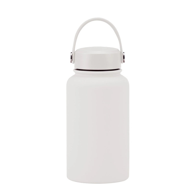 Stainless Steel Water Bottle Single Piece Casual Solid Color | Drinkware & Hydration