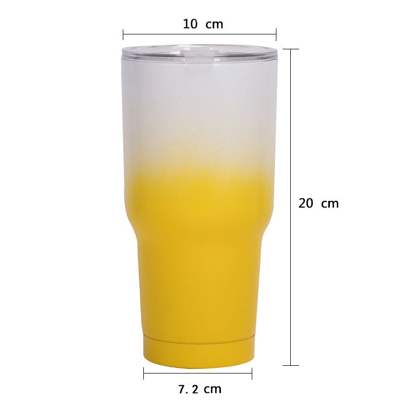 Multicolor Stainless Steel Thermos Cup 304 & 201 Durable Stylish Drinkware | Kitchen & Dining Accessories