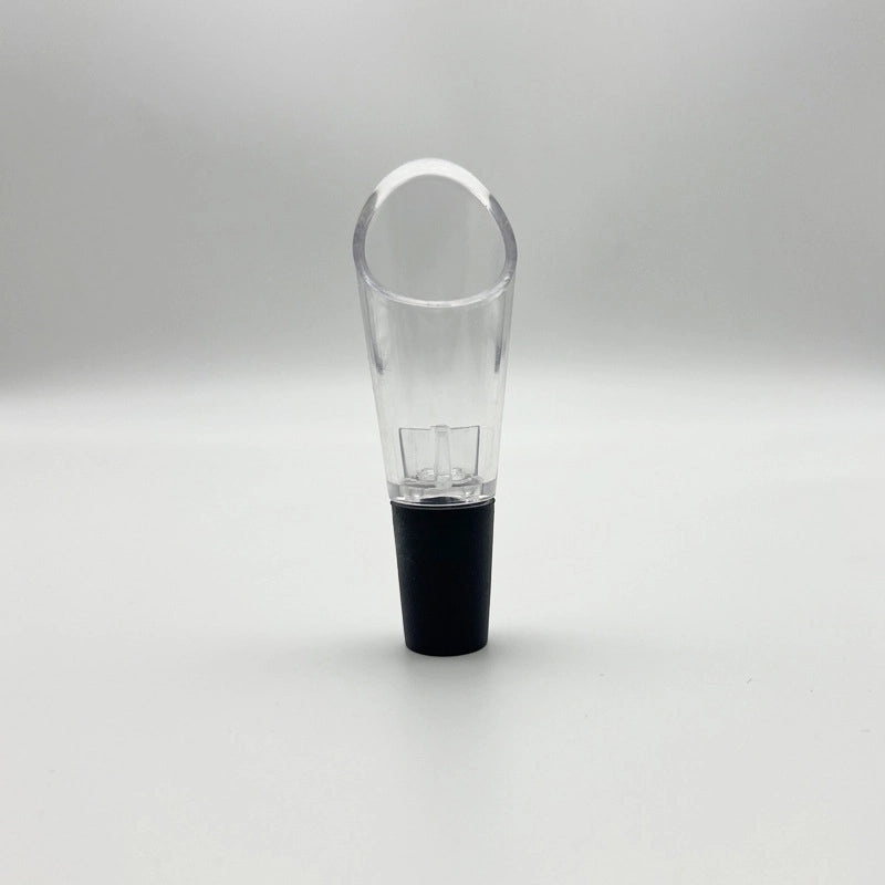 Stainless Steel Wine Pourer with Silicone Petal Quick Decanter Spout for Household Use|Wine Accessories