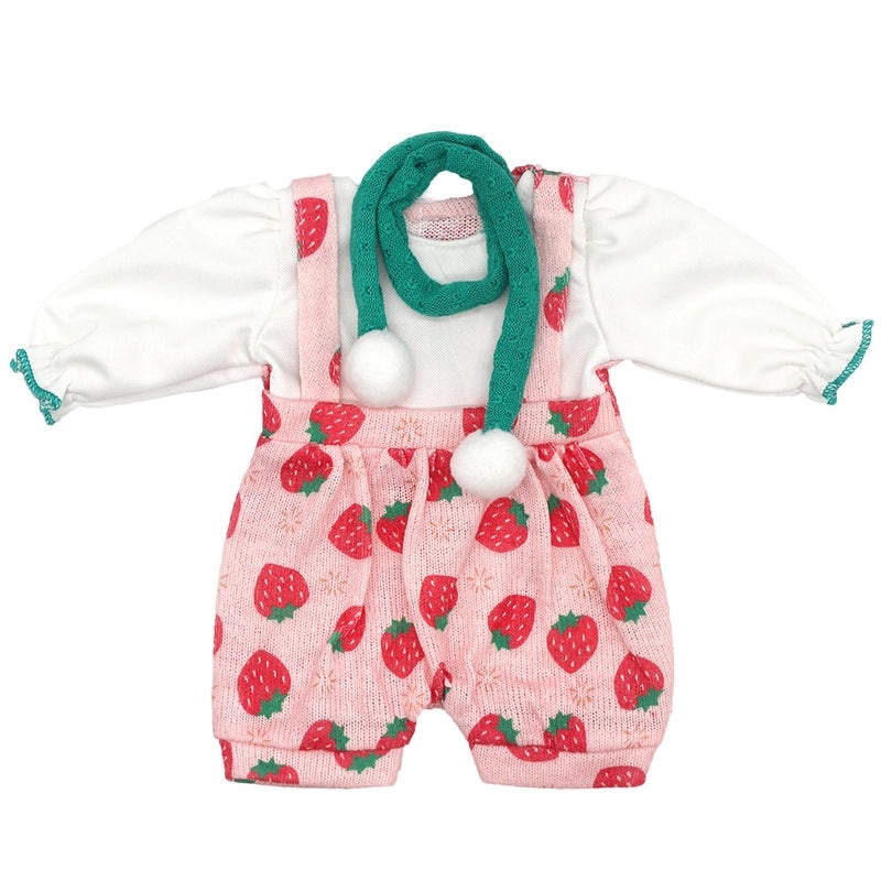 18 Inch Baby Doll Clothes for 43cm Dolls Autumn Winter Christmas Fox Theme Thick Warm Outfit|Doll Clothes & Accessories