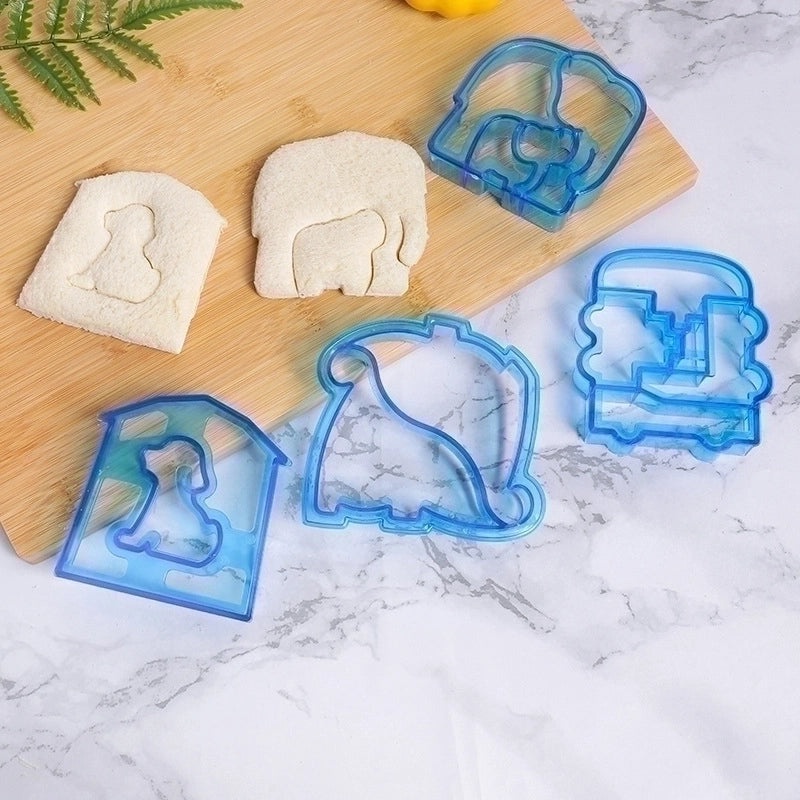Adorable Cartoon-Themed Plastic Kitchen Baking Molds | Kitchen & Dining Accessories