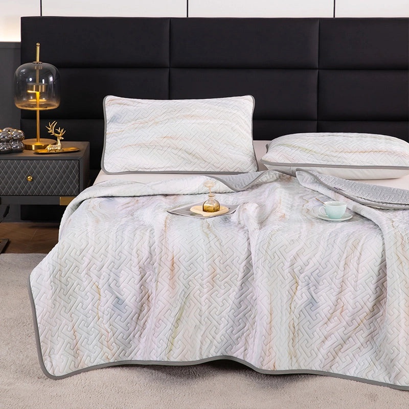 Thailand Royal Bio-based Latex Silk Mat 3-piece Set Soft High-end Mat for Micro-business | Home & Living Accessories