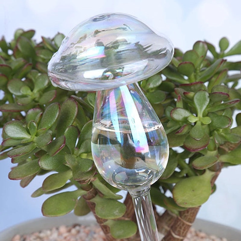 Creative Transparent Mushroom-Shaped Automatic Plant Watering Device|Home & Garden Accessories