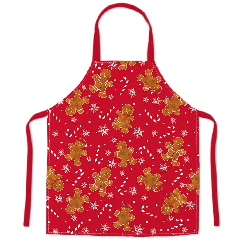 Christmas Minimalist Classic Christmas Tree Polyester Apron for Cooking 1 Piece | Kitchen & Dining Accessories
