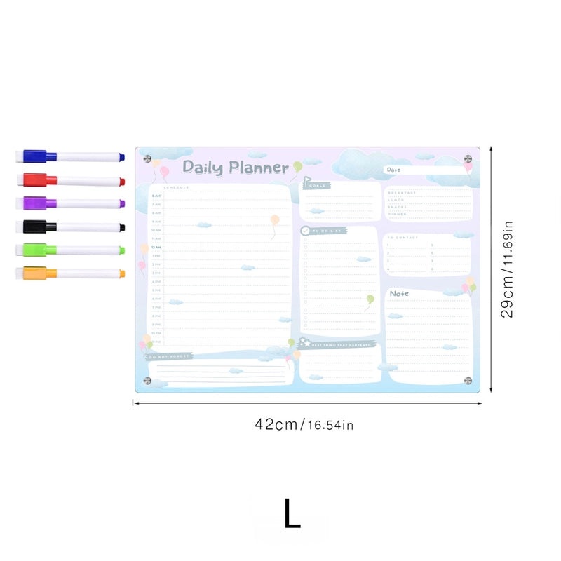 Minimalist Transparent Colored Resin Refrigerator Magnet | Home Decor