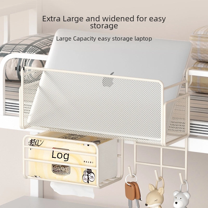Dormitory Bedside Hanging Storage Basket for Snacks and Essentials | Dorm Room Storage & Organization