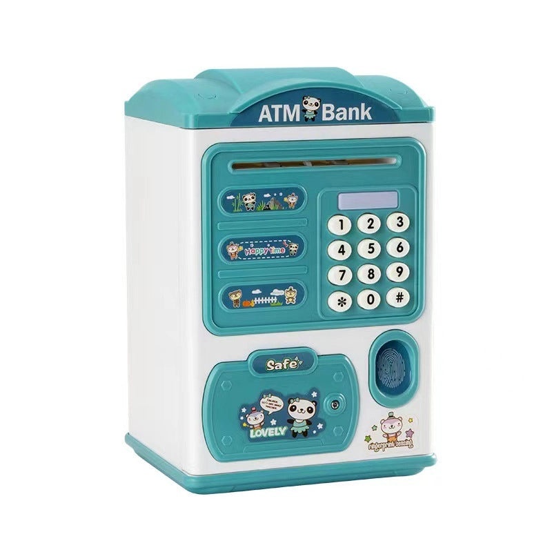 Cartoon Piggy Bank ATM with Music and Automatic Coin Roll|Kids Toys & Games