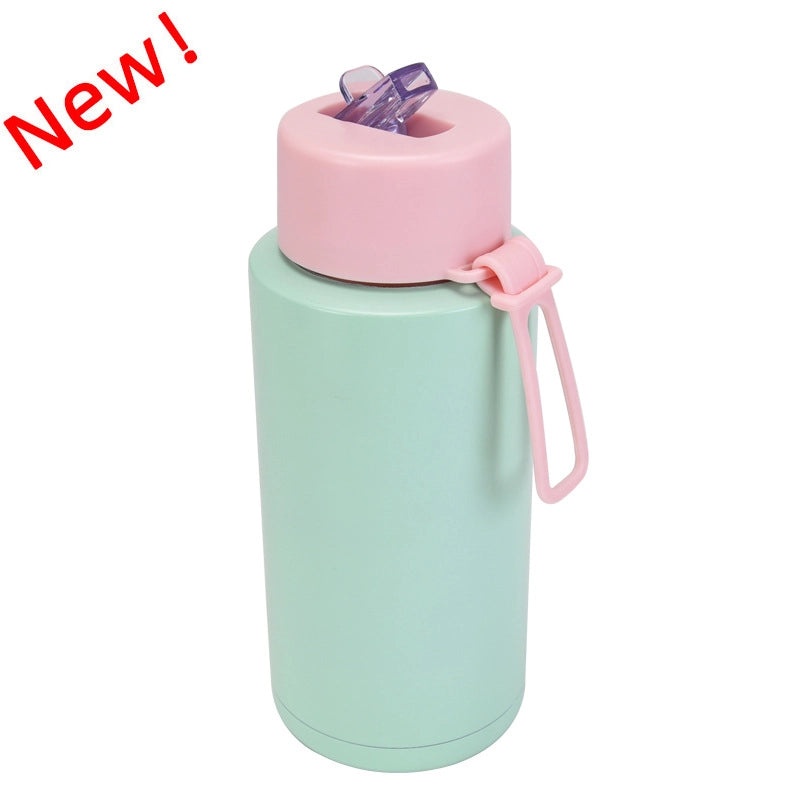 Insulated Stainless Steel Thermos Mug in Solid Colors for Everyday Use|Drinkware & Thermoses
