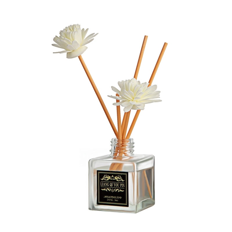 Minimalist Liquid Letter Rattan Home Scent Diffuser|Home Fragrance
