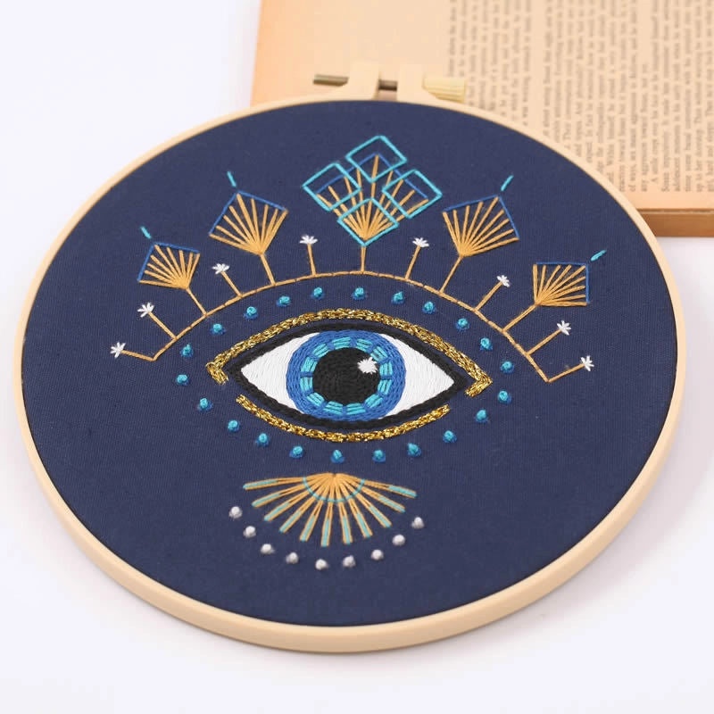 New Eyes Popular Embroidery DIY Kit Semi-finished Material Package Available Now|Embroidery DIY Kits