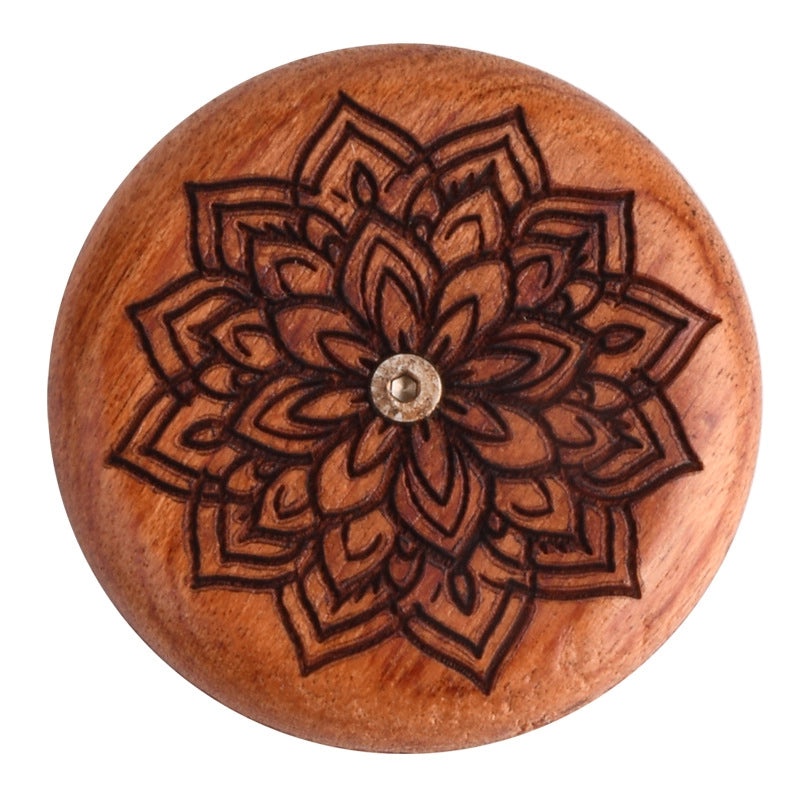 Round Rosewood UFO Bread Knife Soft French Stick Carving Double-Sided Baking Tool|Kitchen Accessories