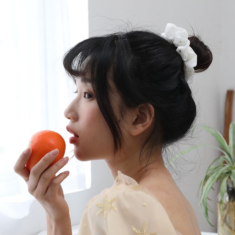 Women's Everyday Simple Fabric Hair Tie Scrunchie Solid Color