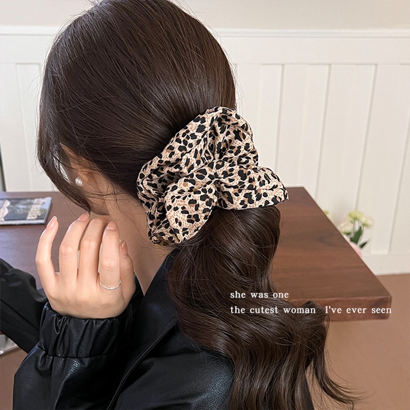 Women's Simple Classic Daily Holiday Cloth Hair Tie Color Block