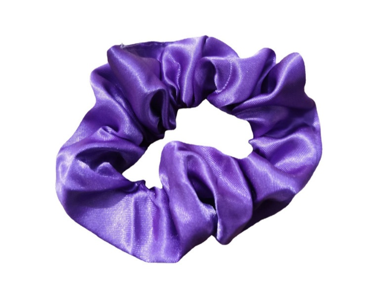 Women's Elegant Satin Hair Scrunchies Daily Headwear Solid Color