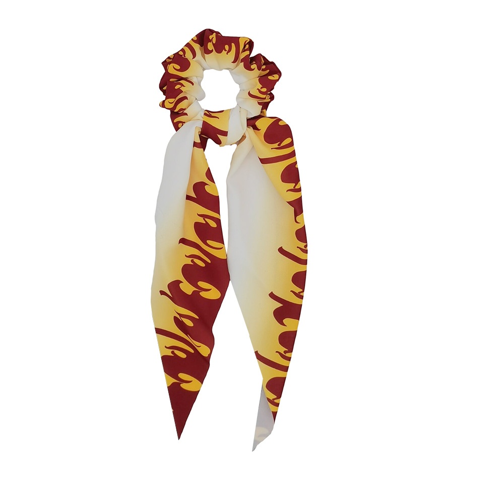 Girls Handmade Silk Hair Ribbon Demon Slayer Butterfly Anime Pattern