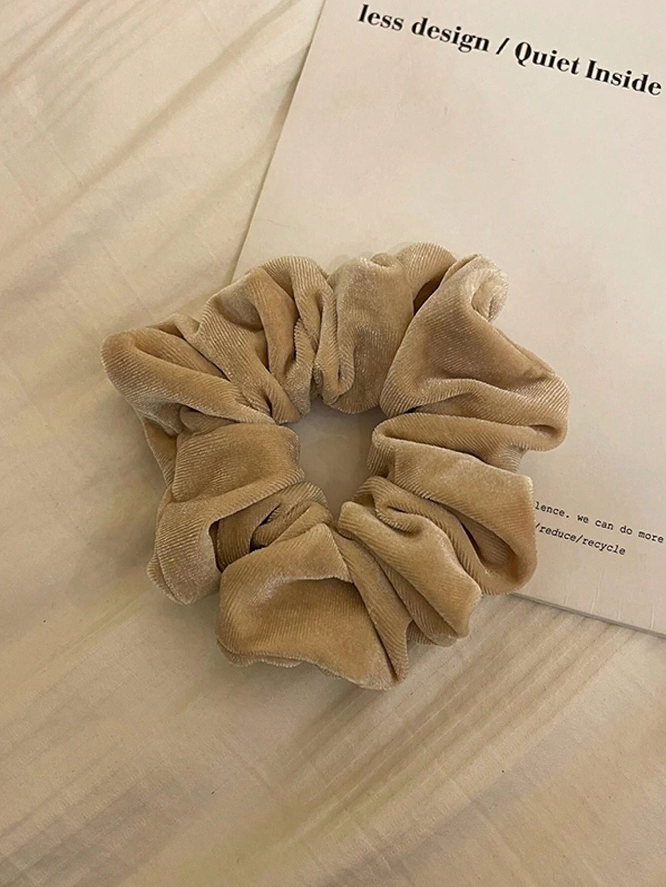 Women's Elegant Daily Cloth Hair Tie Simple Classic Solid Color