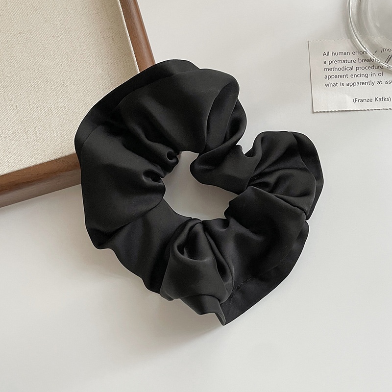 Women's French Retro Satin Scrunchie All-match Hair Tie Polka Dot
