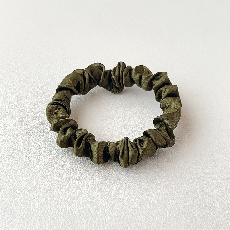 Women's Retro Satin Daily Holiday Hair Tie Scrunchie Solid Color