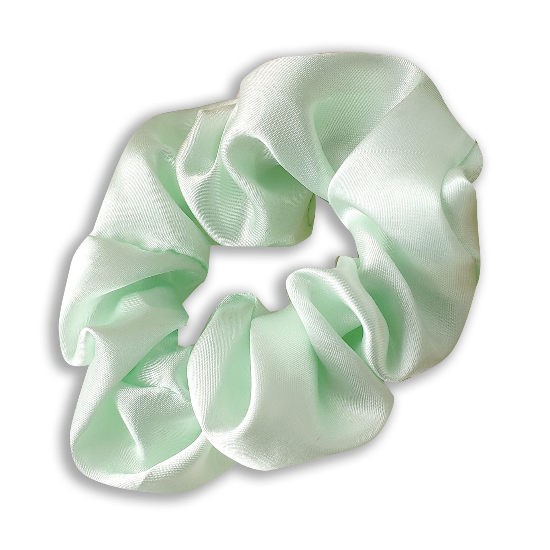 Women's Elegant Satin Hair Scrunchies Daily Headwear Solid Color