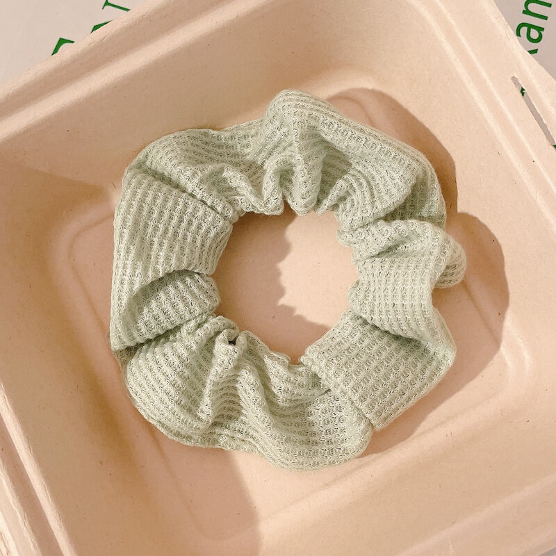 Women's Daily Damage-Free Fabric Hair Tie Floral Polka Dots Bow