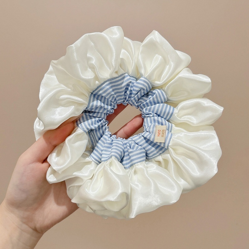 Women's Daily Damage-Free Fabric Hair Tie Floral Polka Dots Bow