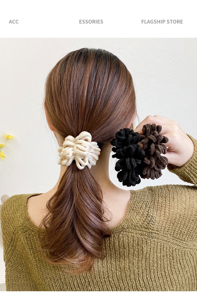Women's Classic Streetwear Daily Shopping Fabric Hair Tie Solid Color
