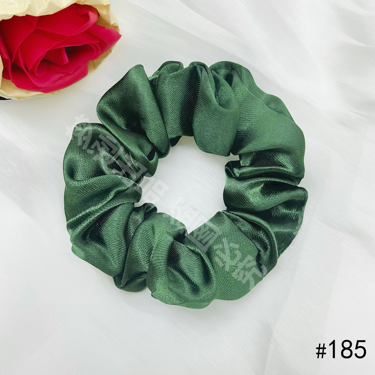 Women's Elegant Cloth Y2K Bohemian Scrunchie Hair Tie Solid Color