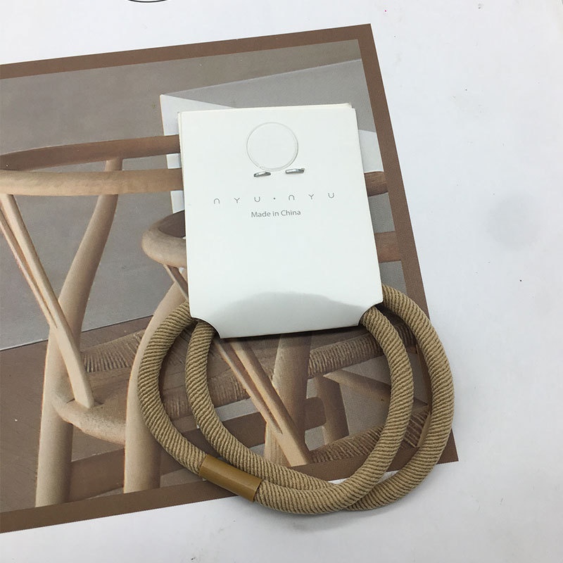 Women's Fashion Spring Hair Tie Stripe Flower Horse Print Daily Accessory