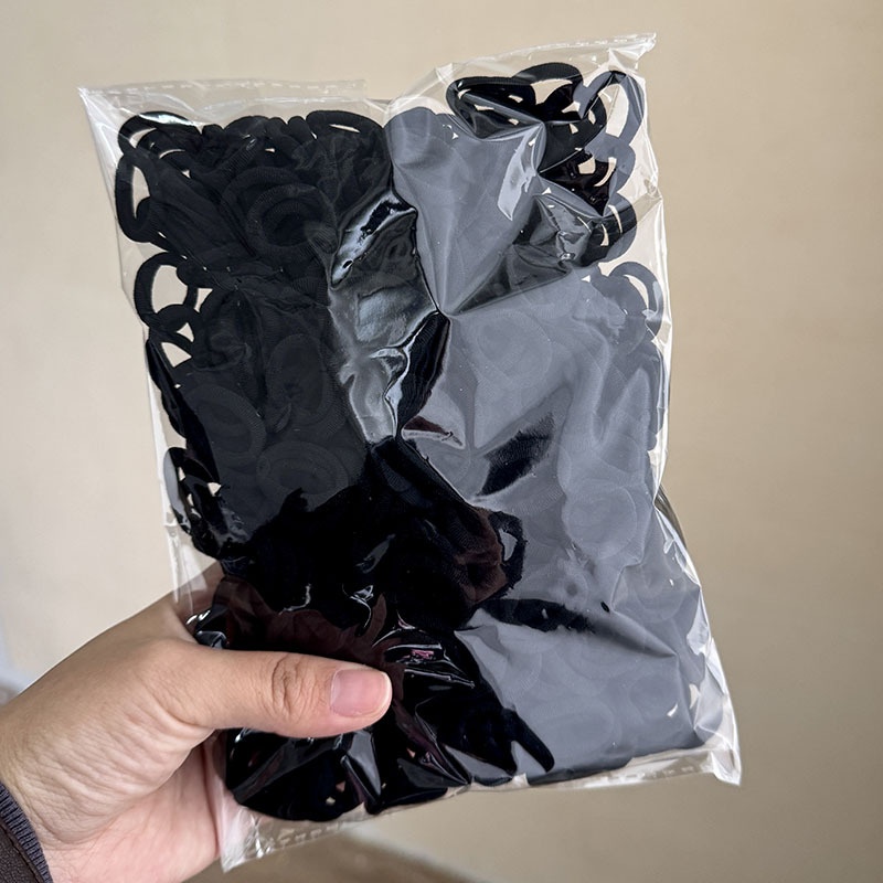 Baby Girls Cute Small Seamless Cloth Towel Hair Rings Daily Colorful