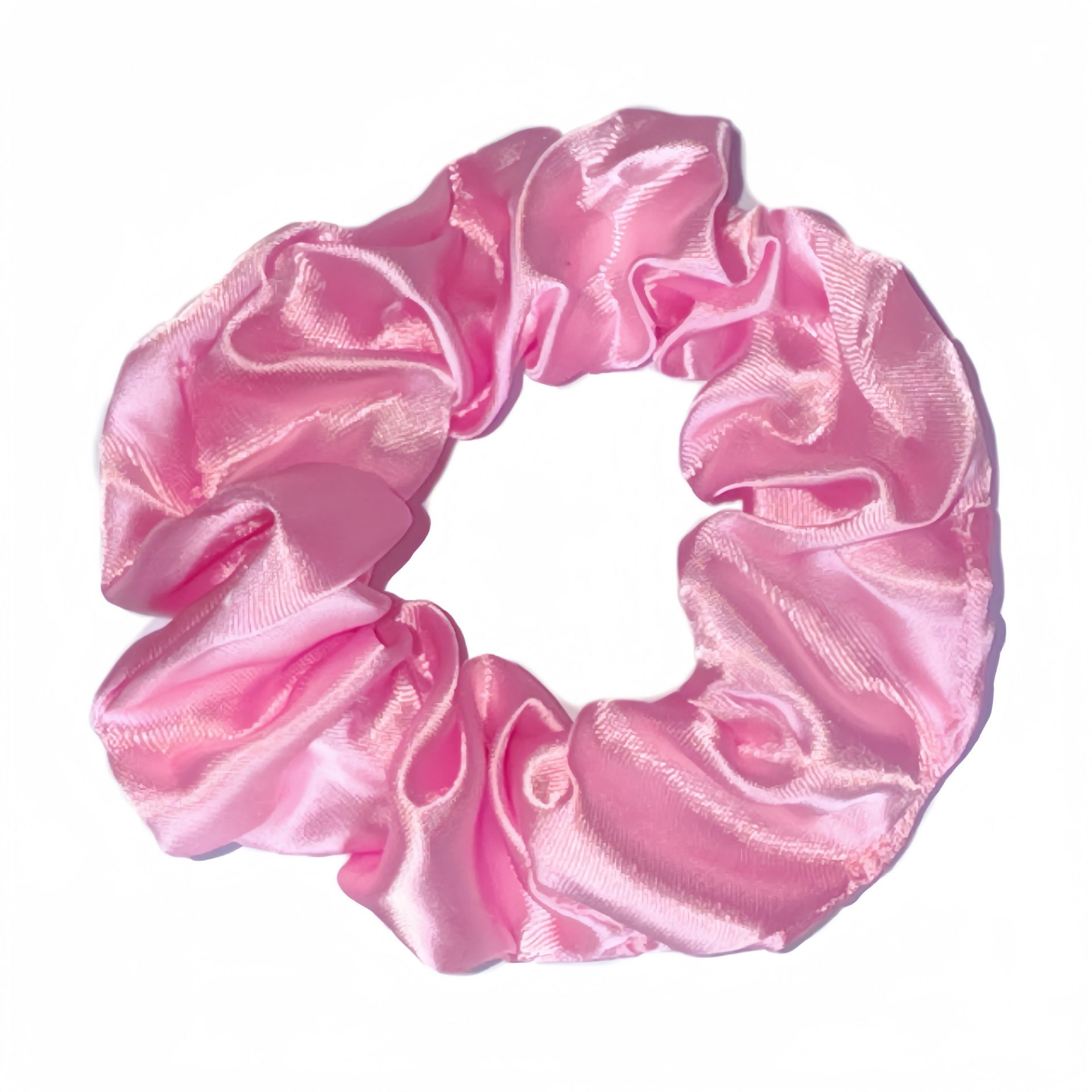 Women's Elegant Satin Hair Scrunchies Daily Headwear Solid Color