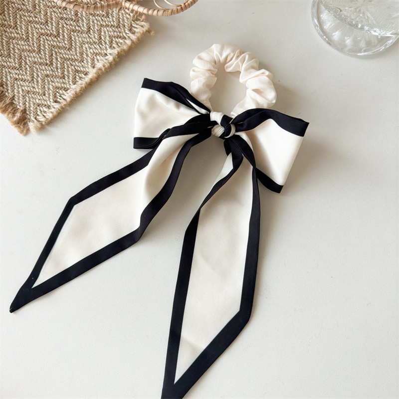 Women's Simple Korean IG Style Daily Holiday Ponytail Hair Tie Bow Knot