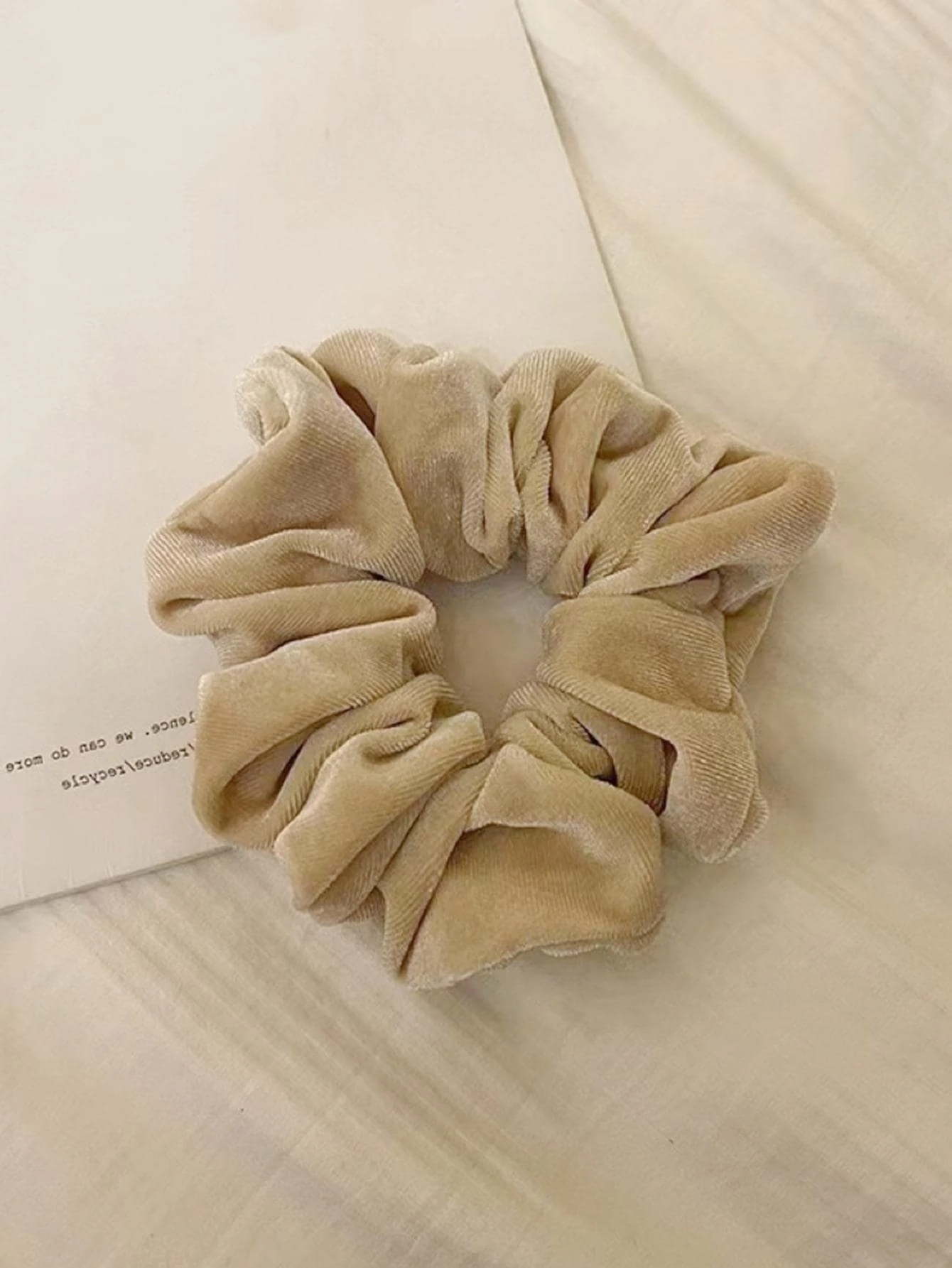 Women's Elegant Daily Cloth Hair Tie Simple Classic Solid Color