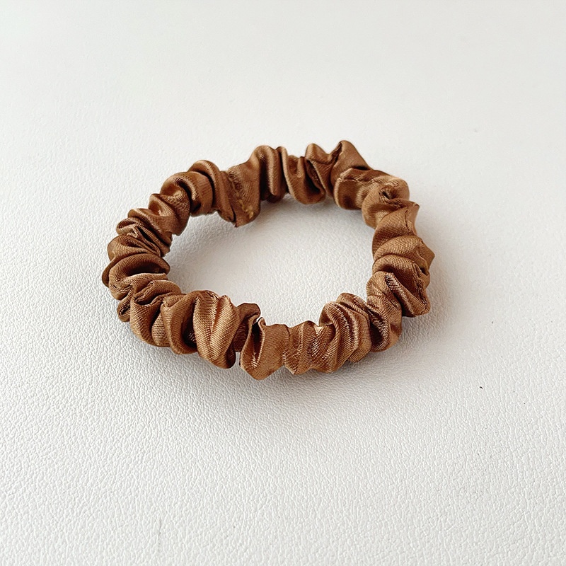 Women's Retro Satin Daily Holiday Hair Tie Scrunchie Solid Color