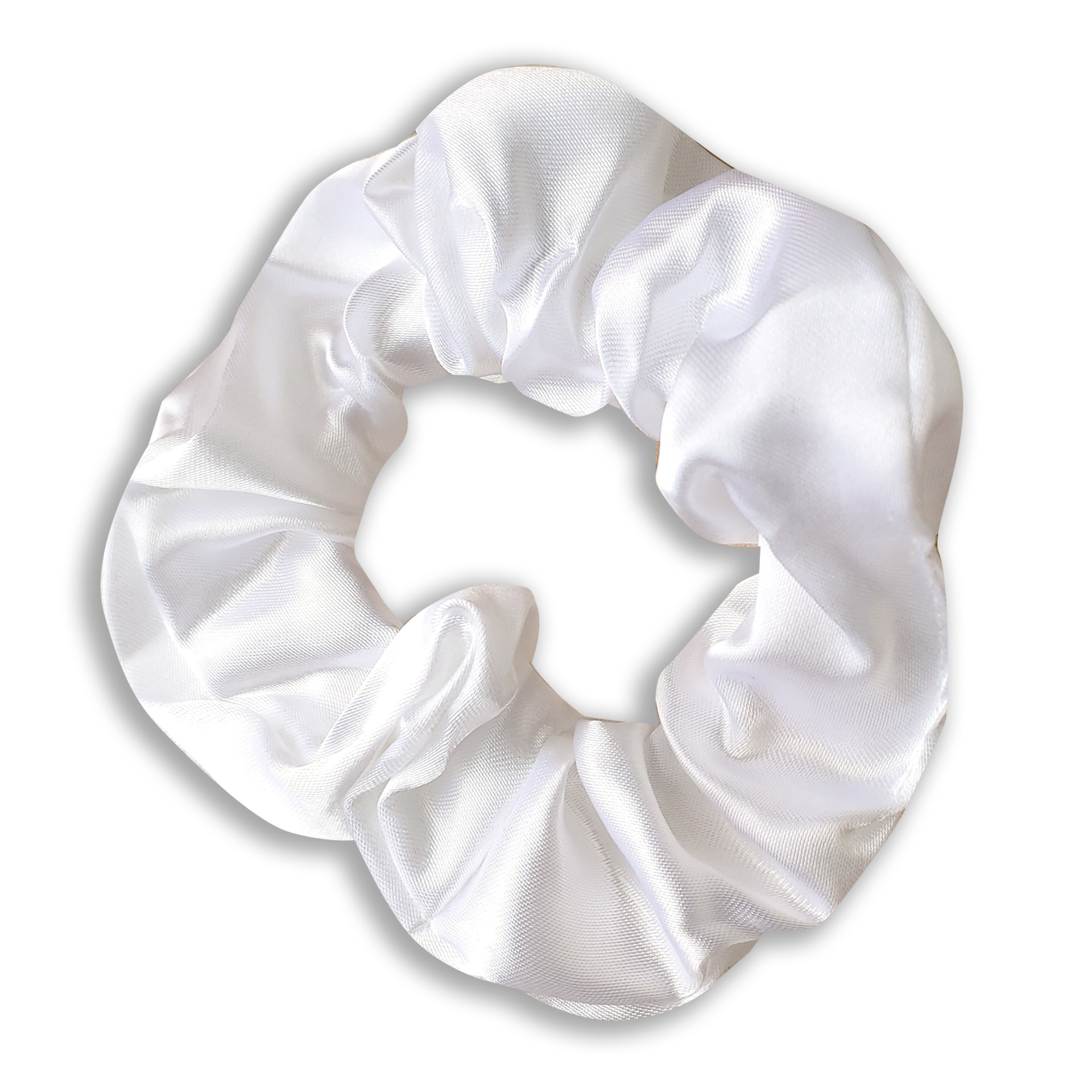 Women's Elegant Satin Hair Scrunchies Daily Headwear Solid Color