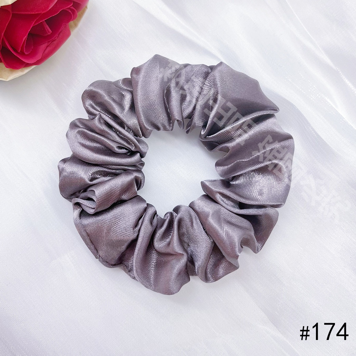 Women's Elegant Cloth Y2K Bohemian Scrunchie Hair Tie Solid Color