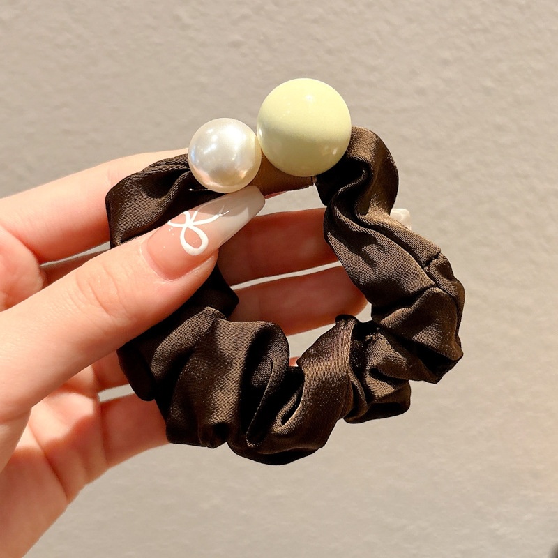 Women's Daily Damage-Free Fabric Hair Tie Floral Polka Dots Bow