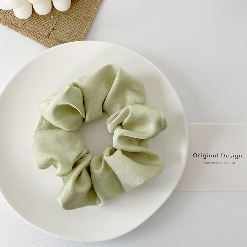 Women's Simple Daily Holiday Cloth Hair Scrunchies Solid Color