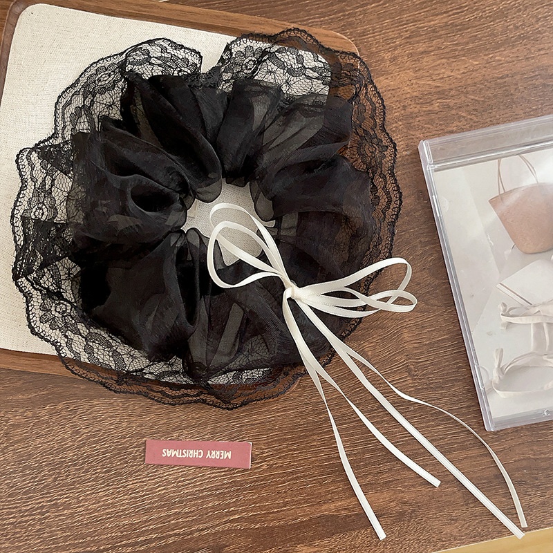 Women's Classic Summer Daily Gauze Hair Tie Solid Color