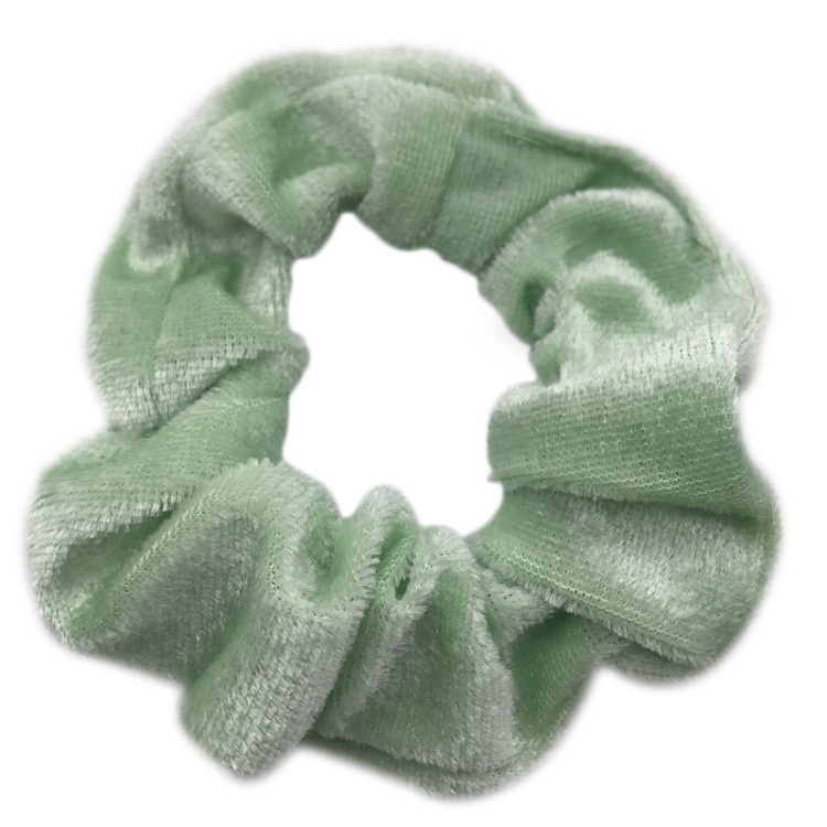 Women's Daily Wear Cloth Hair Tie Scrunchie Minimalist Solid Color