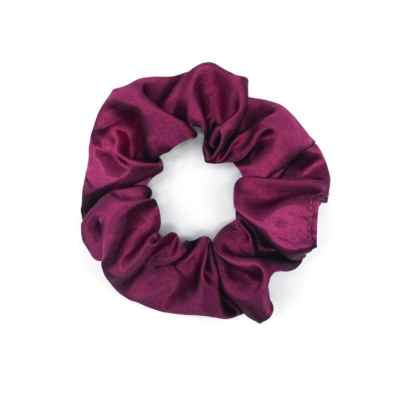 Women's Simple Retro Silk Hair Tie for Daily Holiday Solid Color