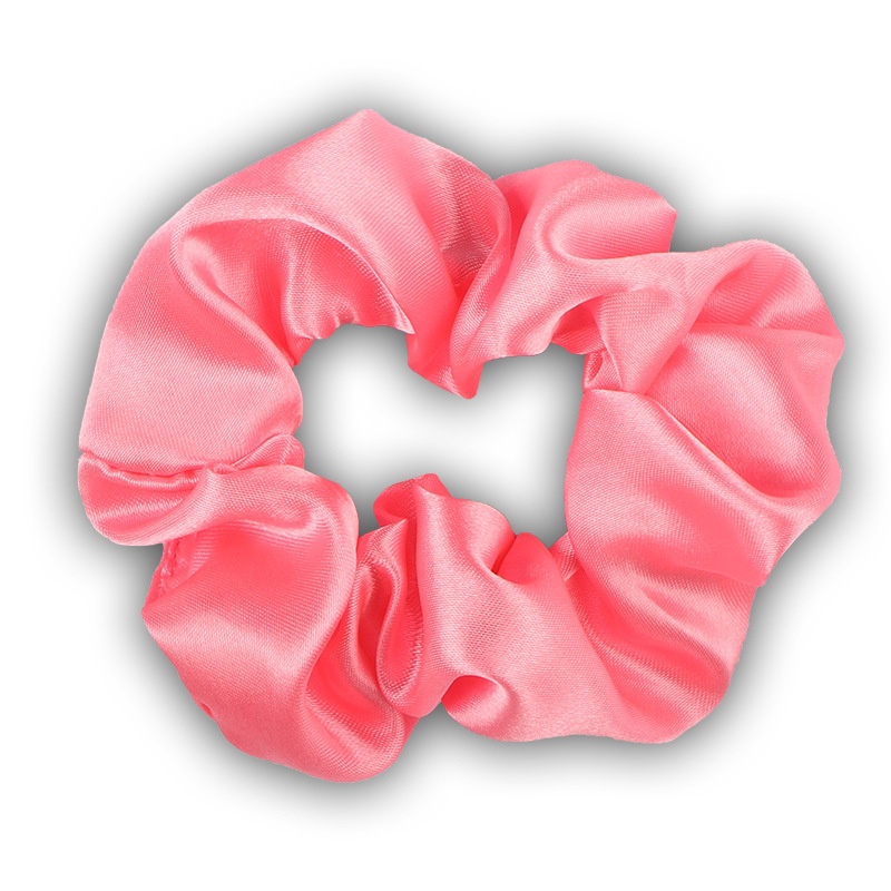 Women's Elegant Satin Hair Scrunchies Daily Headwear Solid Color
