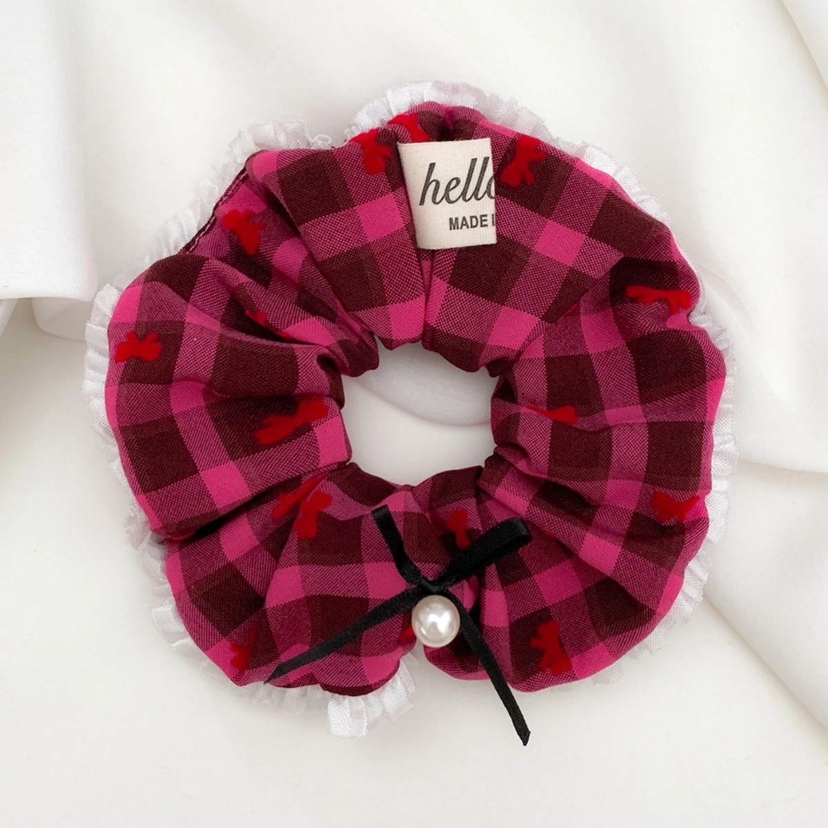 Women's Sweet Casual Lace Hair Tie Animal Stripe Floral Print