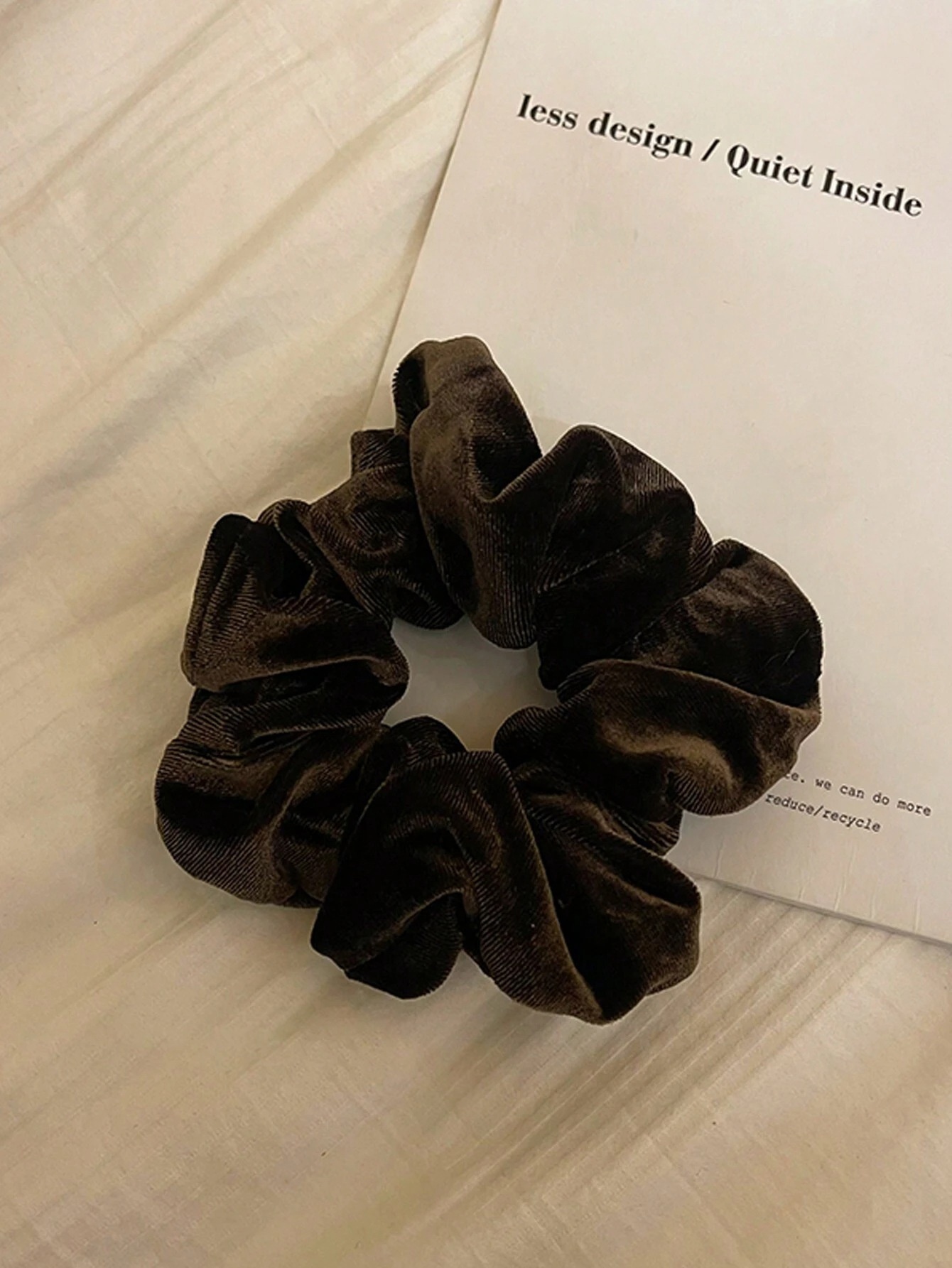 Women's Elegant Daily Cloth Hair Tie Simple Classic Solid Color