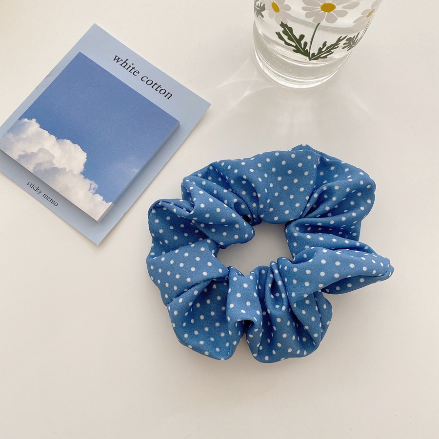 Women's Cute Daily Organza Hair Tie Lattice Flower Bow Knot