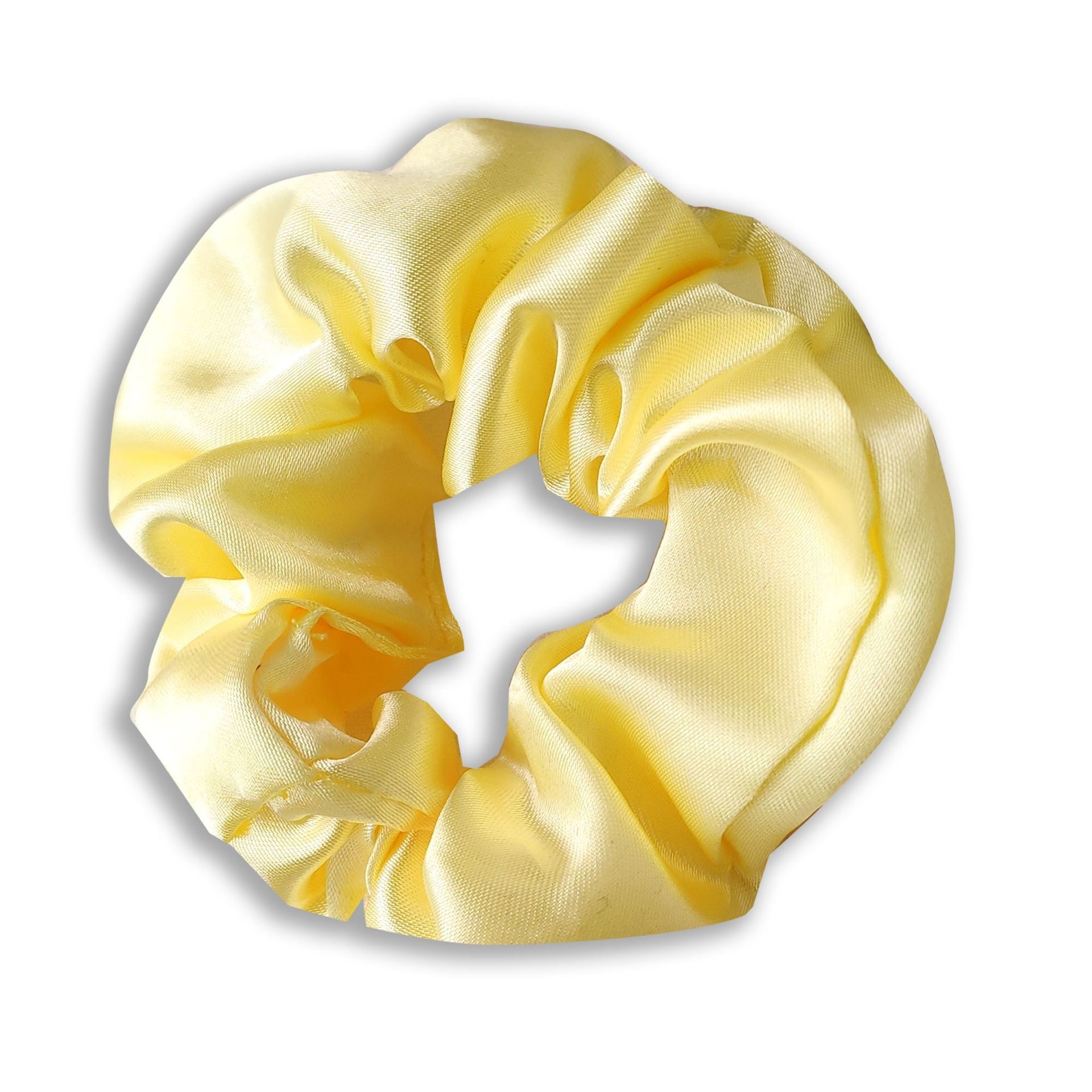 Women's Elegant Satin Hair Scrunchies Daily Headwear Solid Color