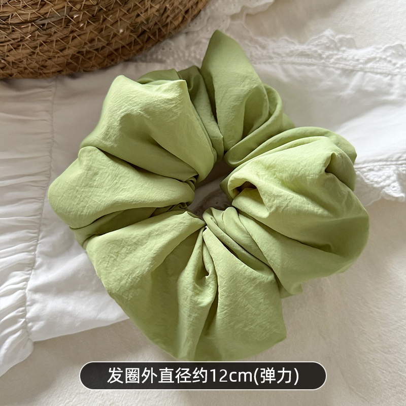 Women's Sweet Bun Scrunchie Hair Tie Multi-layer Lace Knit Cloth