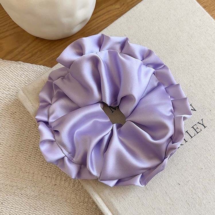 Women's Flower Hair Tie Sweet Street Style Grey Pink Floral Pattern