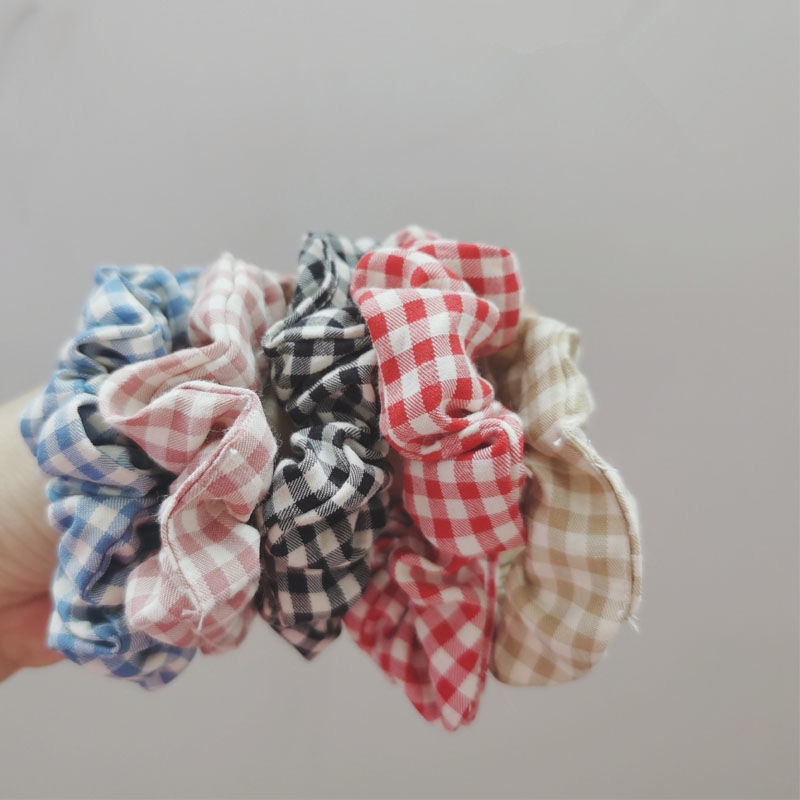 Women's Cute Daily Organza Hair Tie Lattice Flower Bow Knot