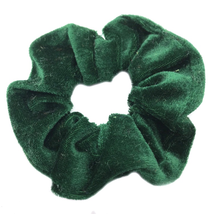 Women's Daily Wear Cloth Hair Tie Scrunchie Minimalist Solid Color